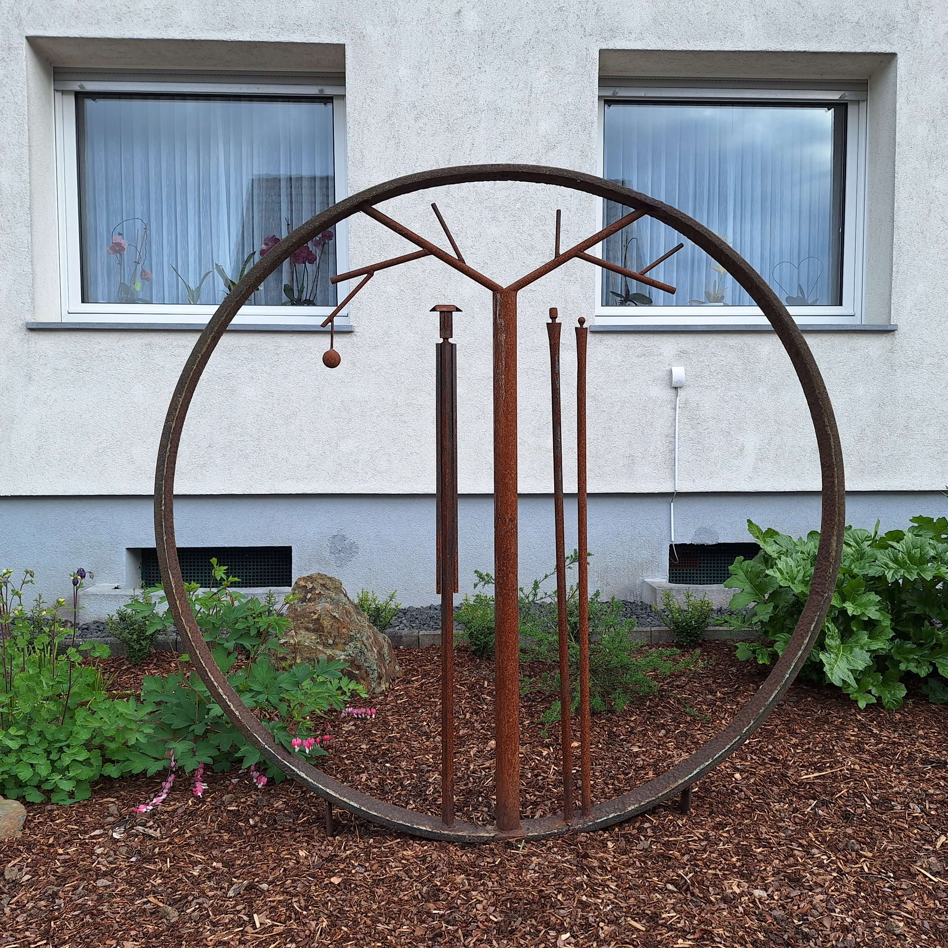 Freiheit - ich kann sie sehen  Eisenskulptur
